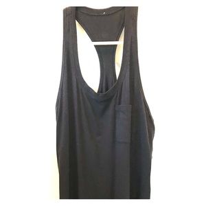 Lululemon Women’s size 4 black cotton tank